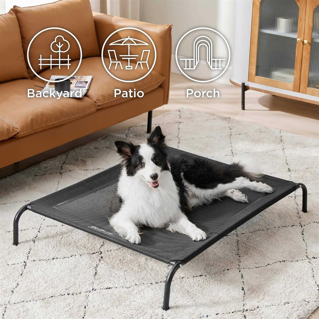 Elevated Cooling Outdoor Dog Bed for Large Dogs Y42496