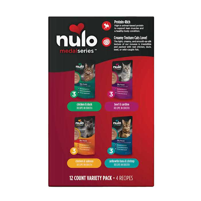 Silky Mousse Cat Food Variety Pack D37504