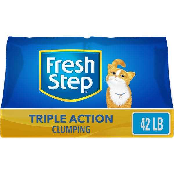 Clumping Cat Litter with Triple Action Odor Control E6453
