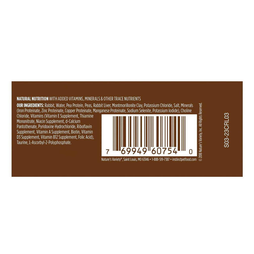Grain-Free Rabbit Recipe Cat Food I18609