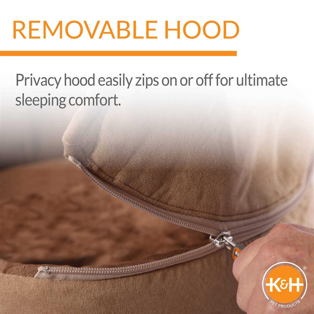 Self-Warming Hooded Kitty Bed M8581