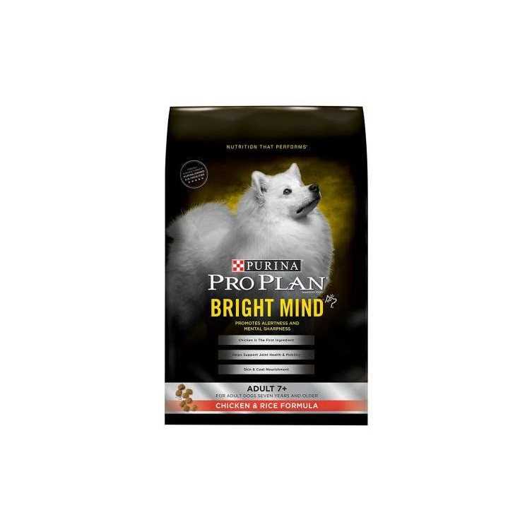 Purina Pro Plan Bright Mind Adult 7+ Chicken &amp; Rice Formula Dry Dog Food - Pet Supplies online store