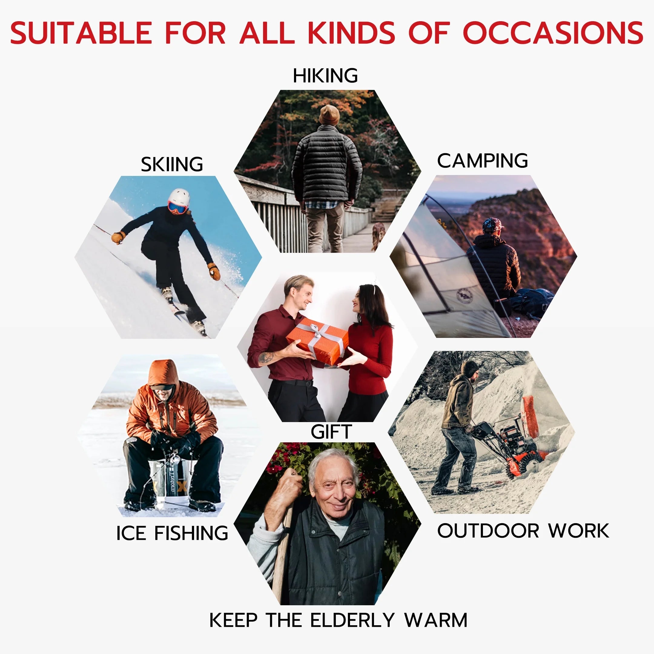 Men's Lightweight Heated Vest with Removable Hood K40086