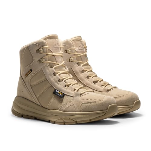 Men's Lightweight Tactical Work Boots for Hiking and Motorcycle S471808