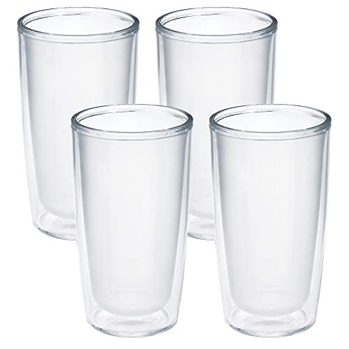 Double Walled Insulated Tumbler Travel Cup, 16oz - 4pk H3360