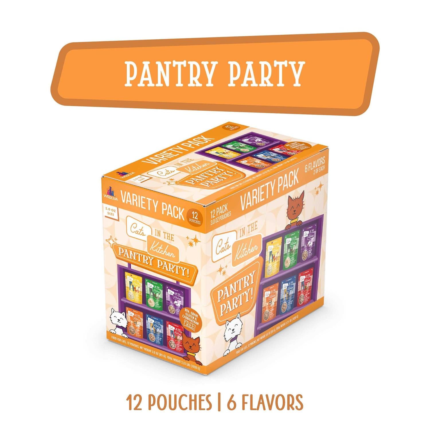 Cat Food Variety Pack Pouch B4873