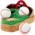 Frisco Baseball Hide &amp; Seek Puzzle Plush Squeaky Dog Toy - Pet Supplies online store