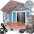 PETYELLA Heated cat Houses for Outdoor Cats in Winter - Pet Supplies online store