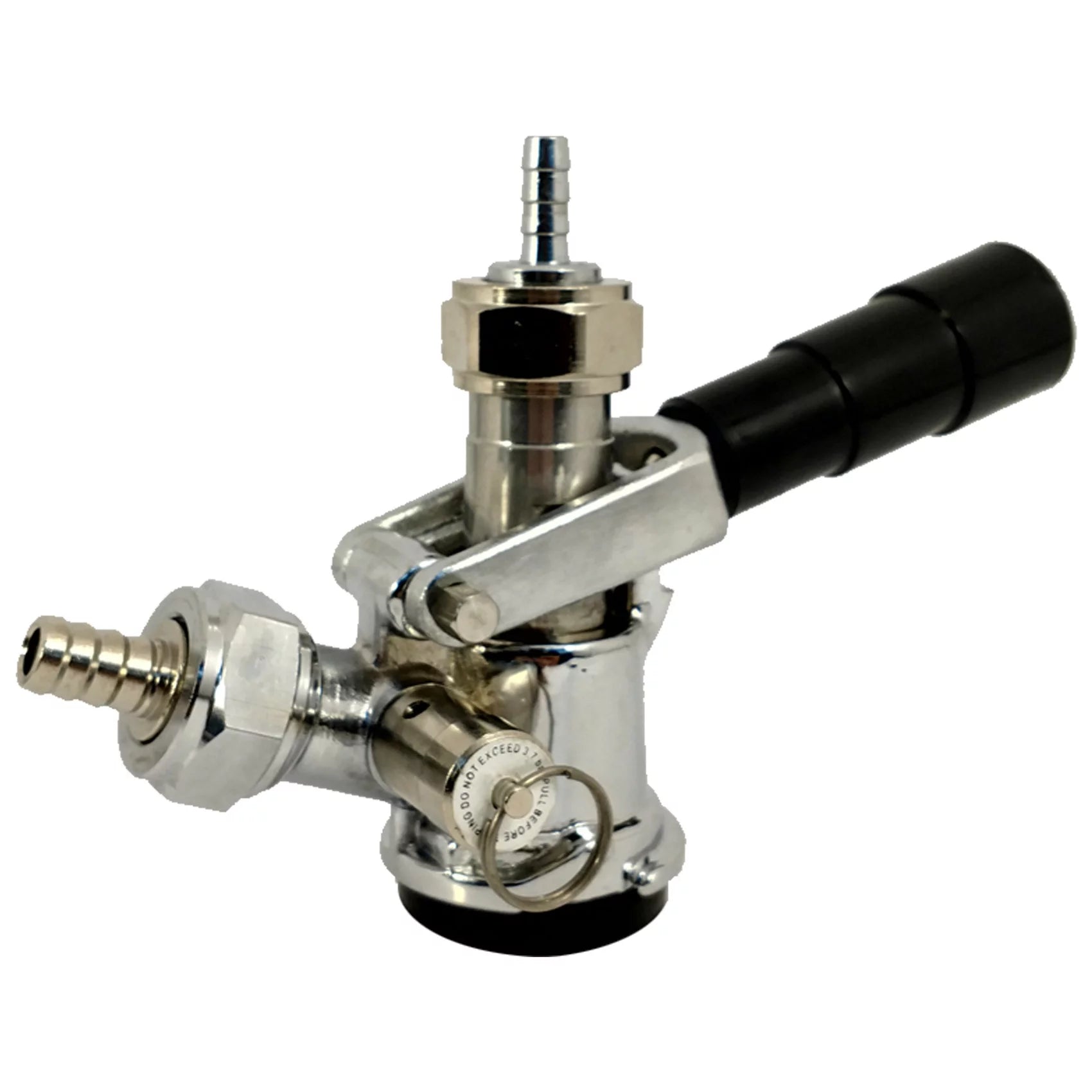 2 Tap Kegerator Conversion Kit Door Mount Draft Beer CO2 Tank Regulator C985846