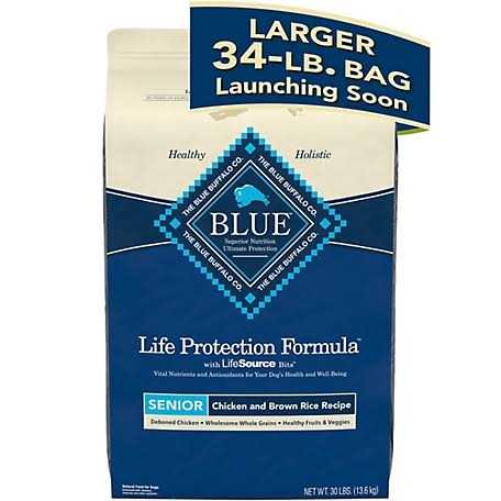 Senior Chicken and Brown Rice Dry Dog Food V52600
