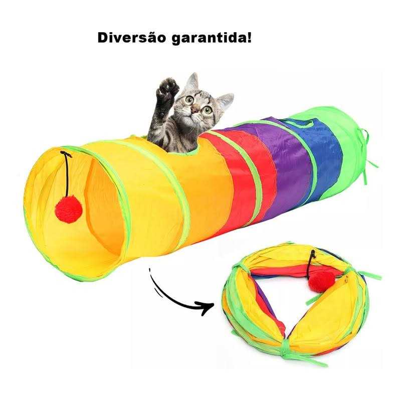 Cat Tunnel for Indoor Cats Interactive Play Toy T9898