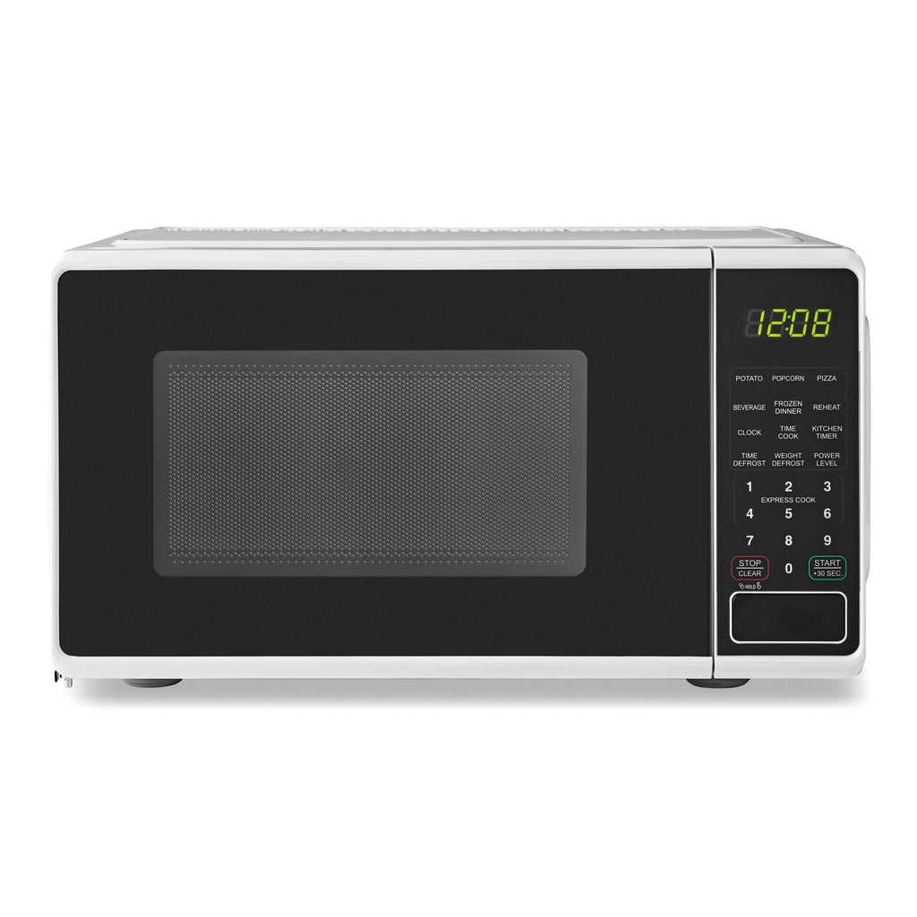 Compact Countertop Microwave and Mini Fridge Bundle R39233