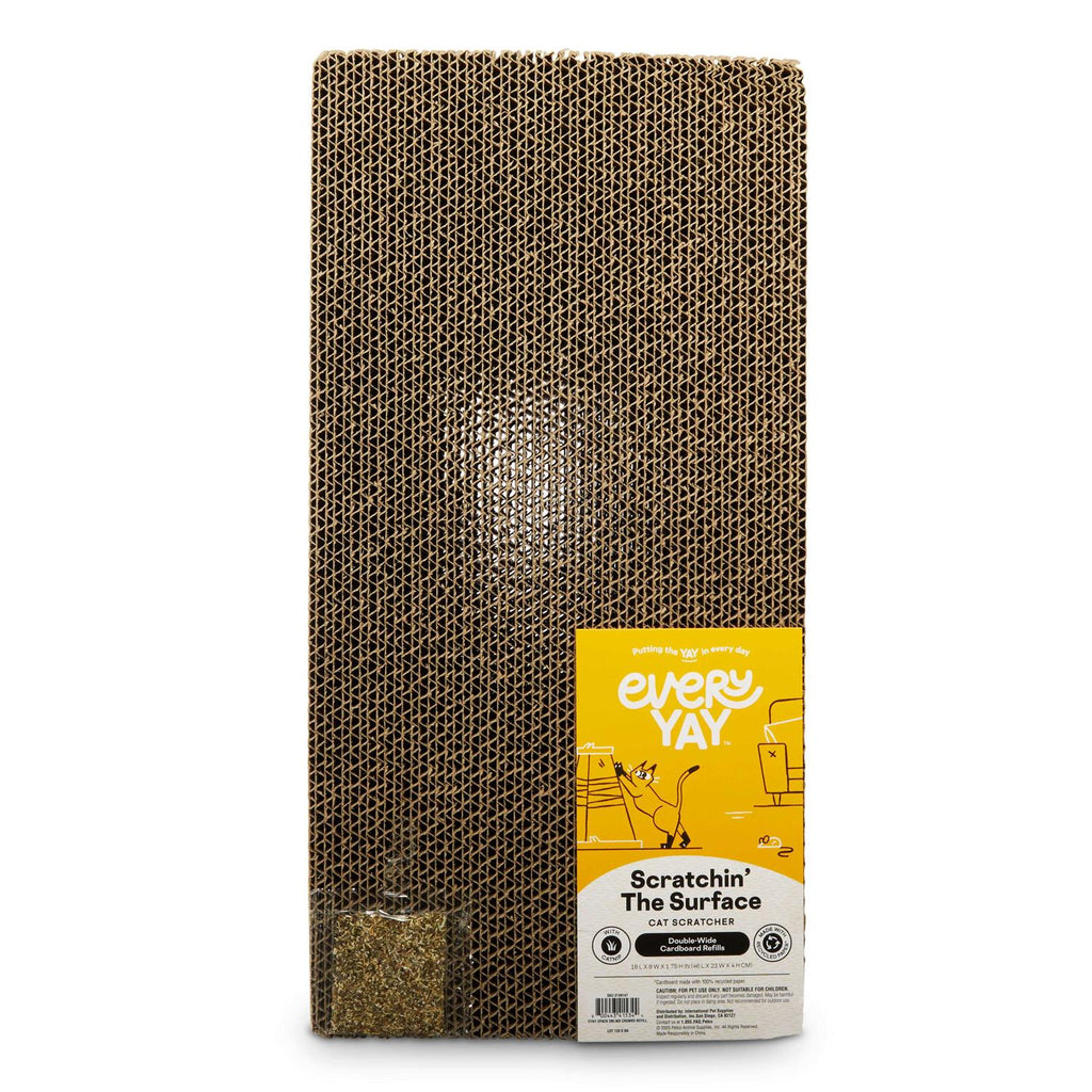 Cardboard Refills for Cat Scratchers, Double-Wide U704337