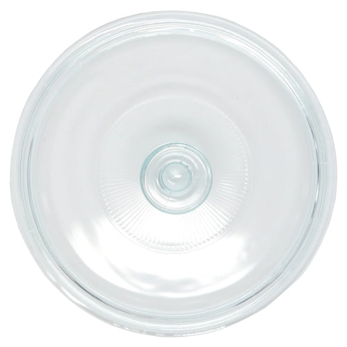 2.5qt Fluted Round Glass Lid (4-Pack) R619