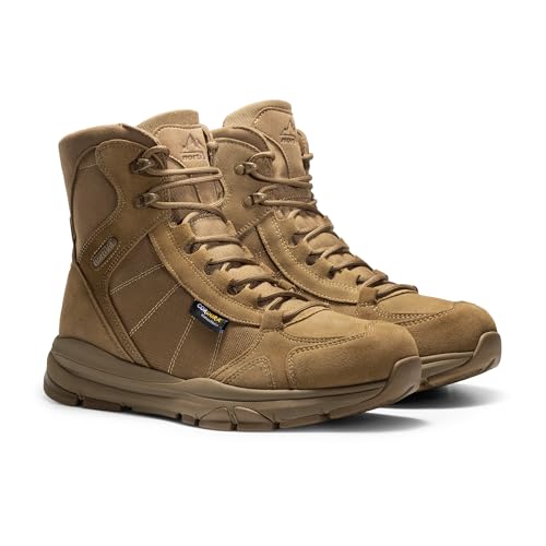 Men's Lightweight Tactical Work Boots for Hiking and Motorcycle S471808