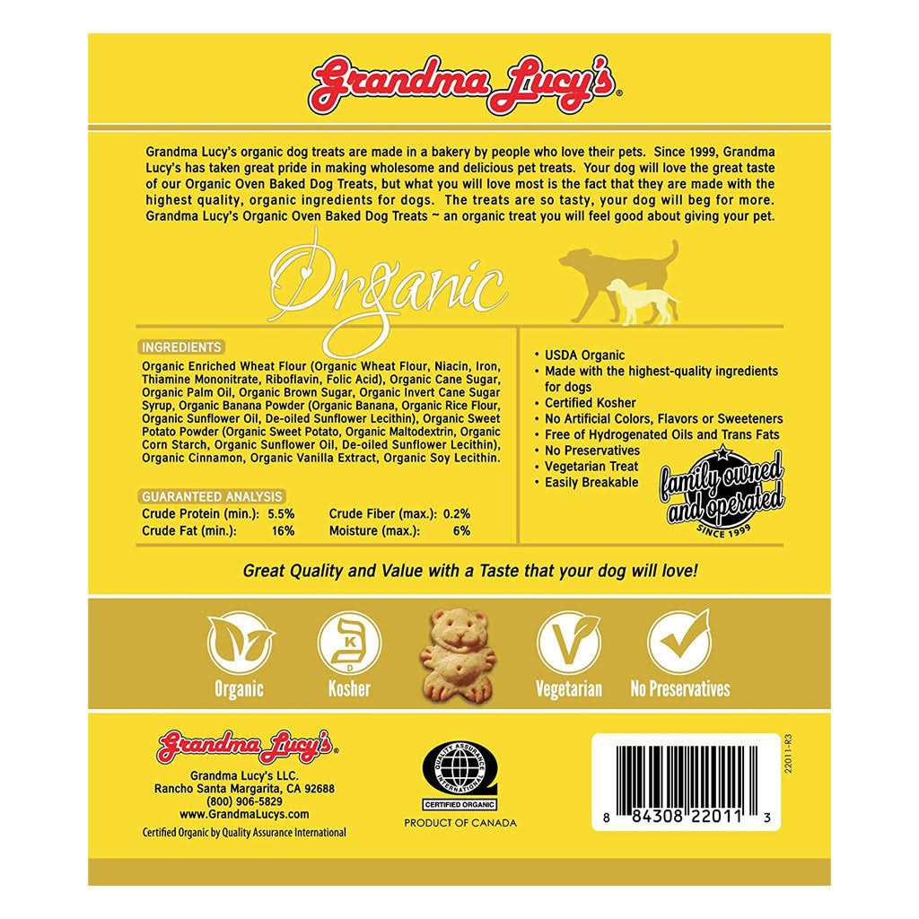 Organic Banana & Sweet Potato Oven Baked Dog Treats T630