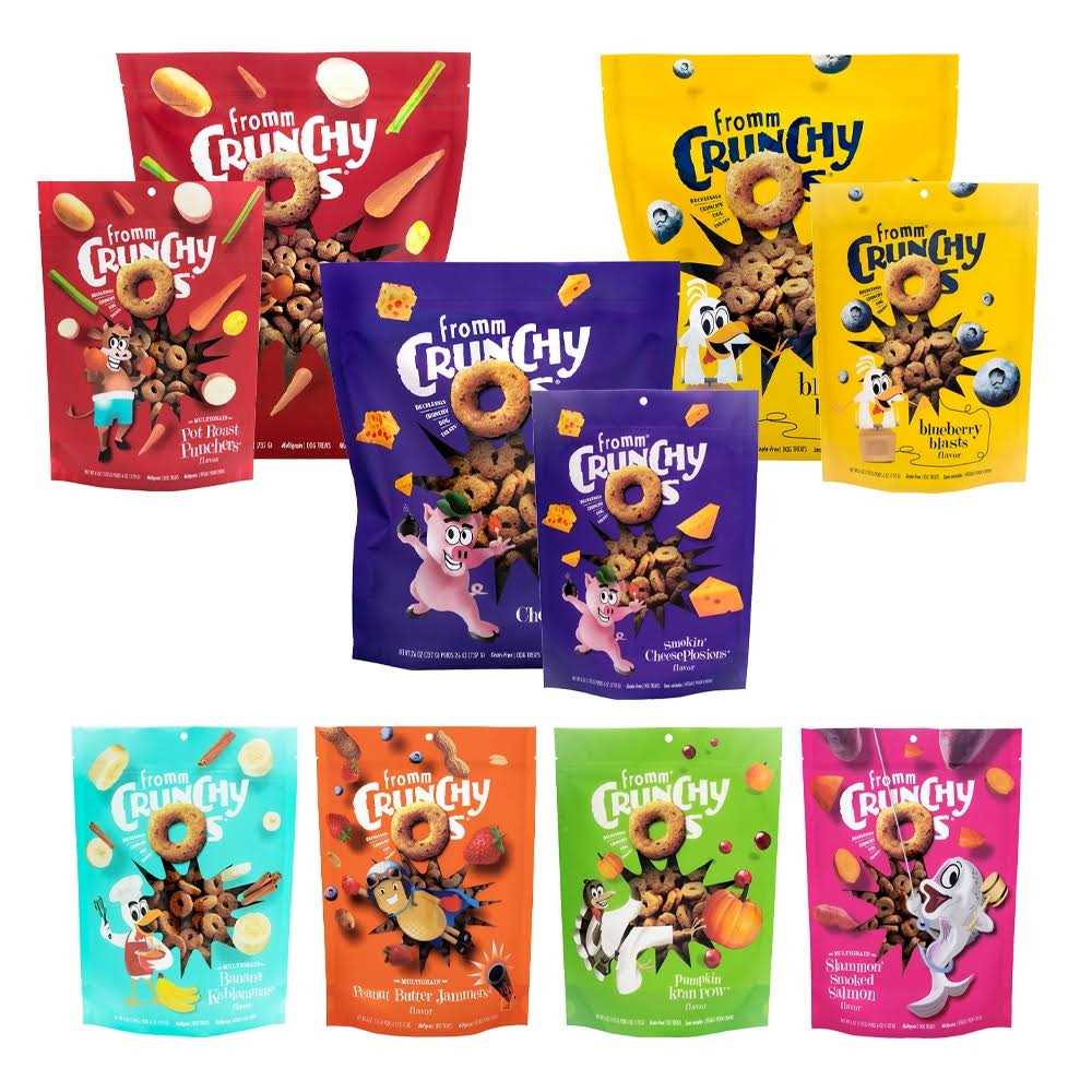 Crunchy O's Dog Treats T5966