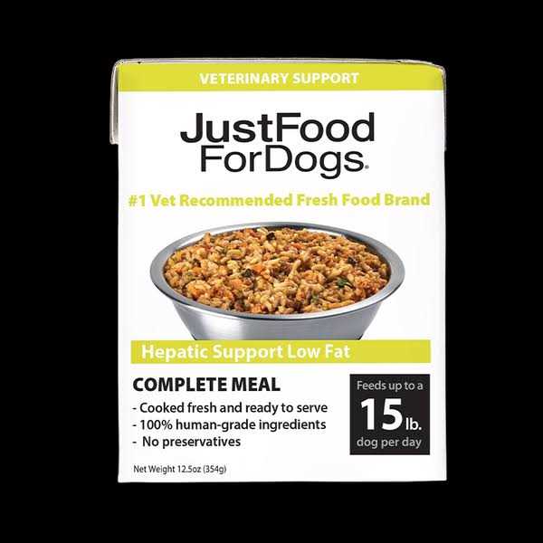 Hepatic Support Low Fat Wet Dog Food V248986