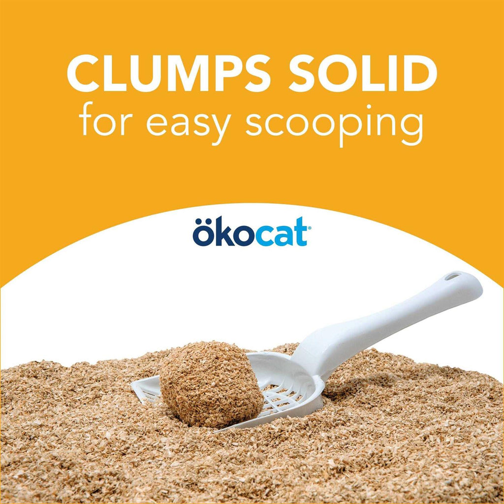 Unscented Clumping Wood Cat Litter W245