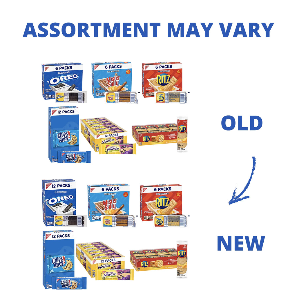 Sweet and Salty Snack Variety Pack, 56 Snack Packs S196