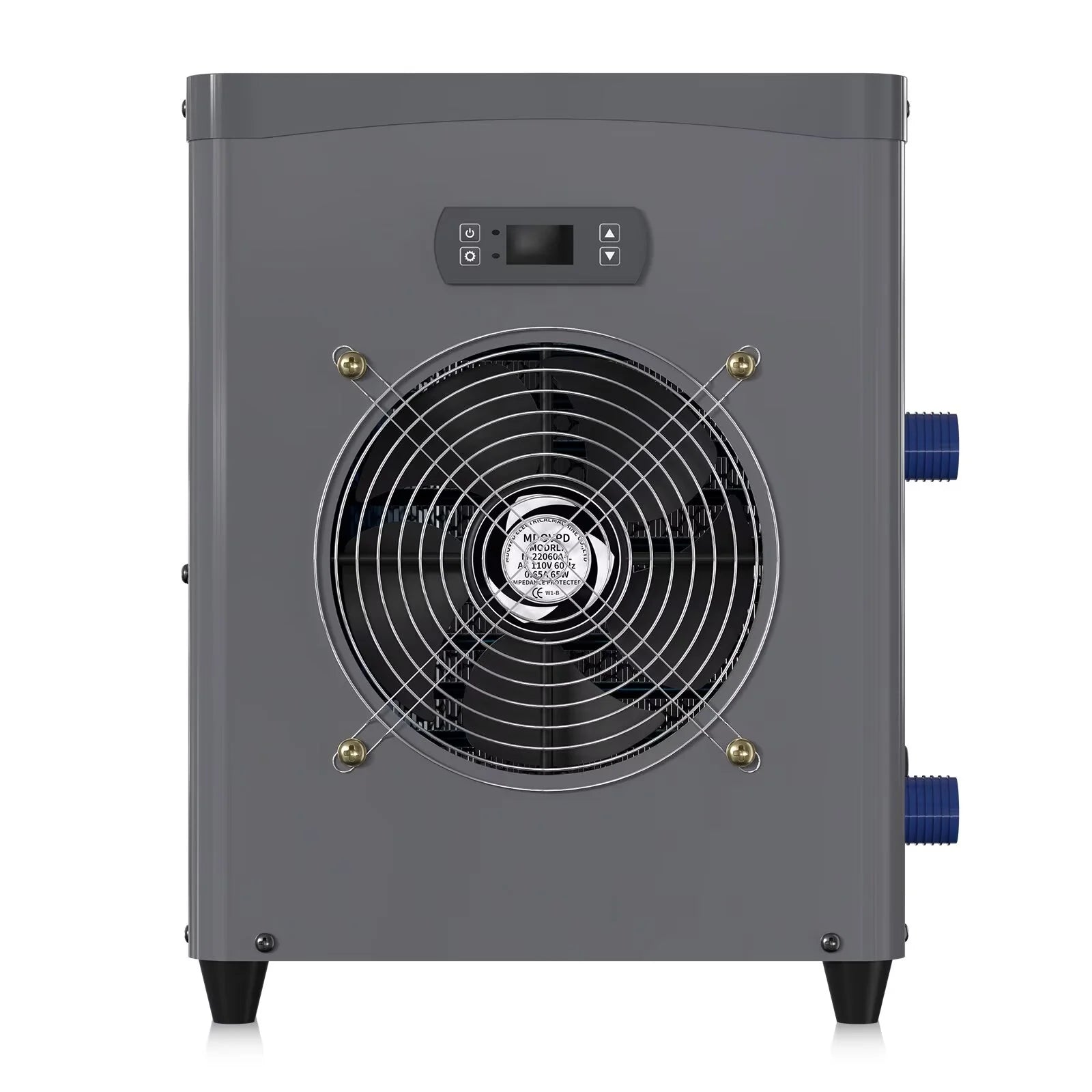 Zikebtuy Swimming Pool Heat Pump, Pool Heater for Above Ground Pools, Swimming Pool Electric Water Heater Pumps, 14945 BTU/hr, Up to 4000 gallons, 110V-120V/60Hz