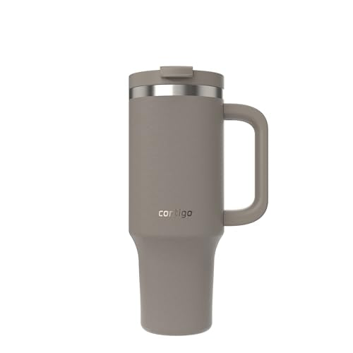40oz Stainless Steel Vacuum Insulated Tumbler, Leak-Proof, Cold for 29 Hours O99583
