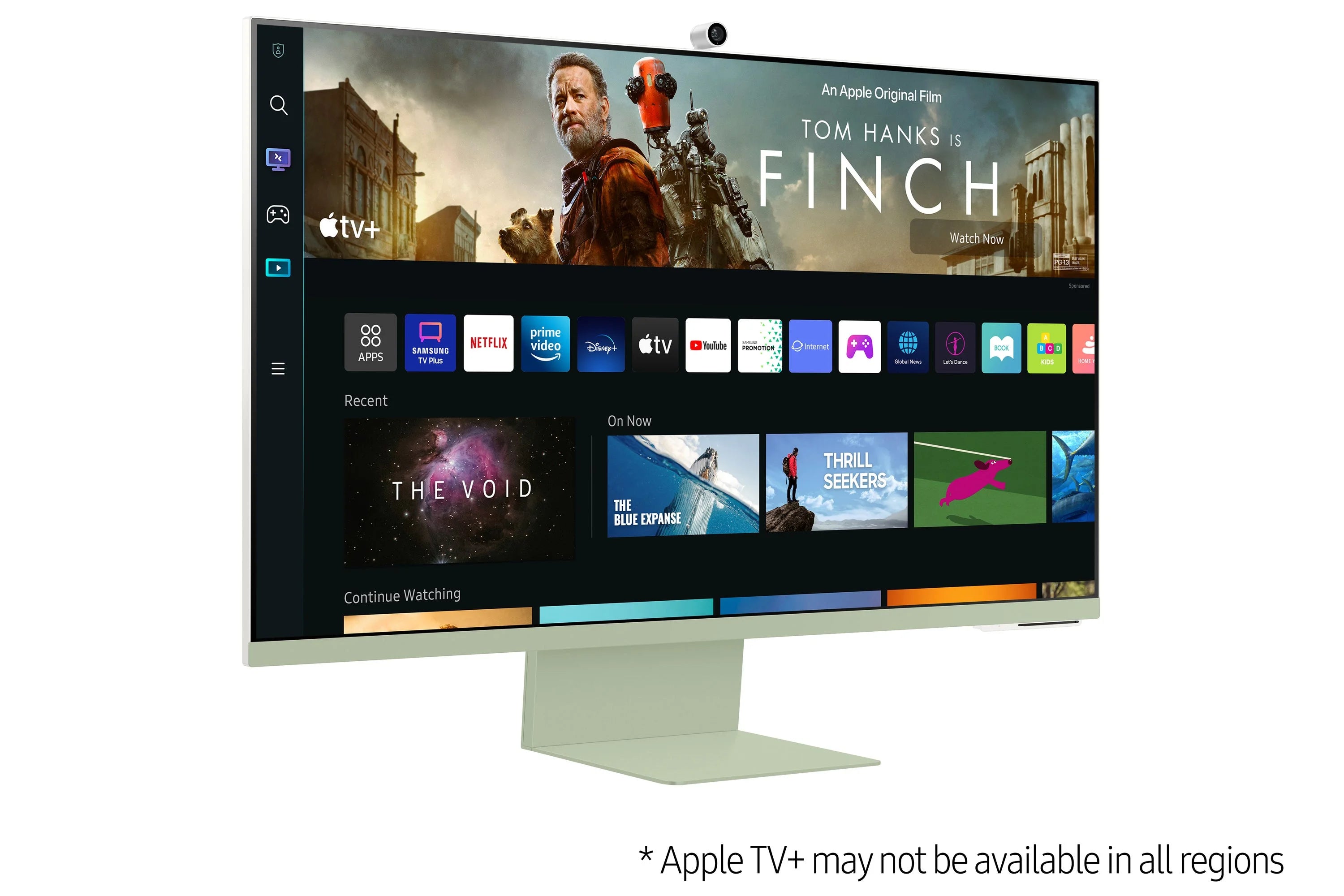 32" 4K UHD Smart Monitor with Streaming TV and SlimFit Camera D805594