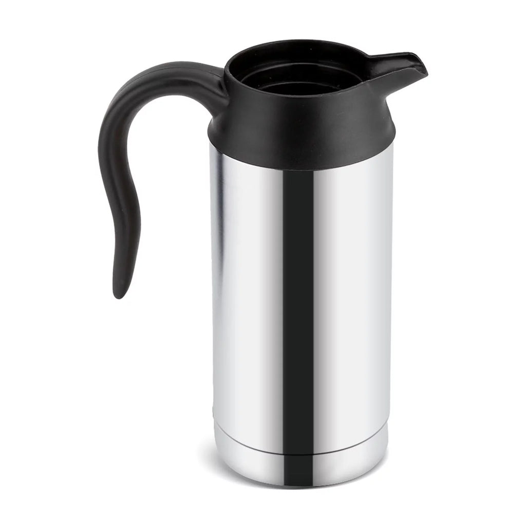 12V 750ml Stainless Steel Electric Car Kettle Heating Cup B5868