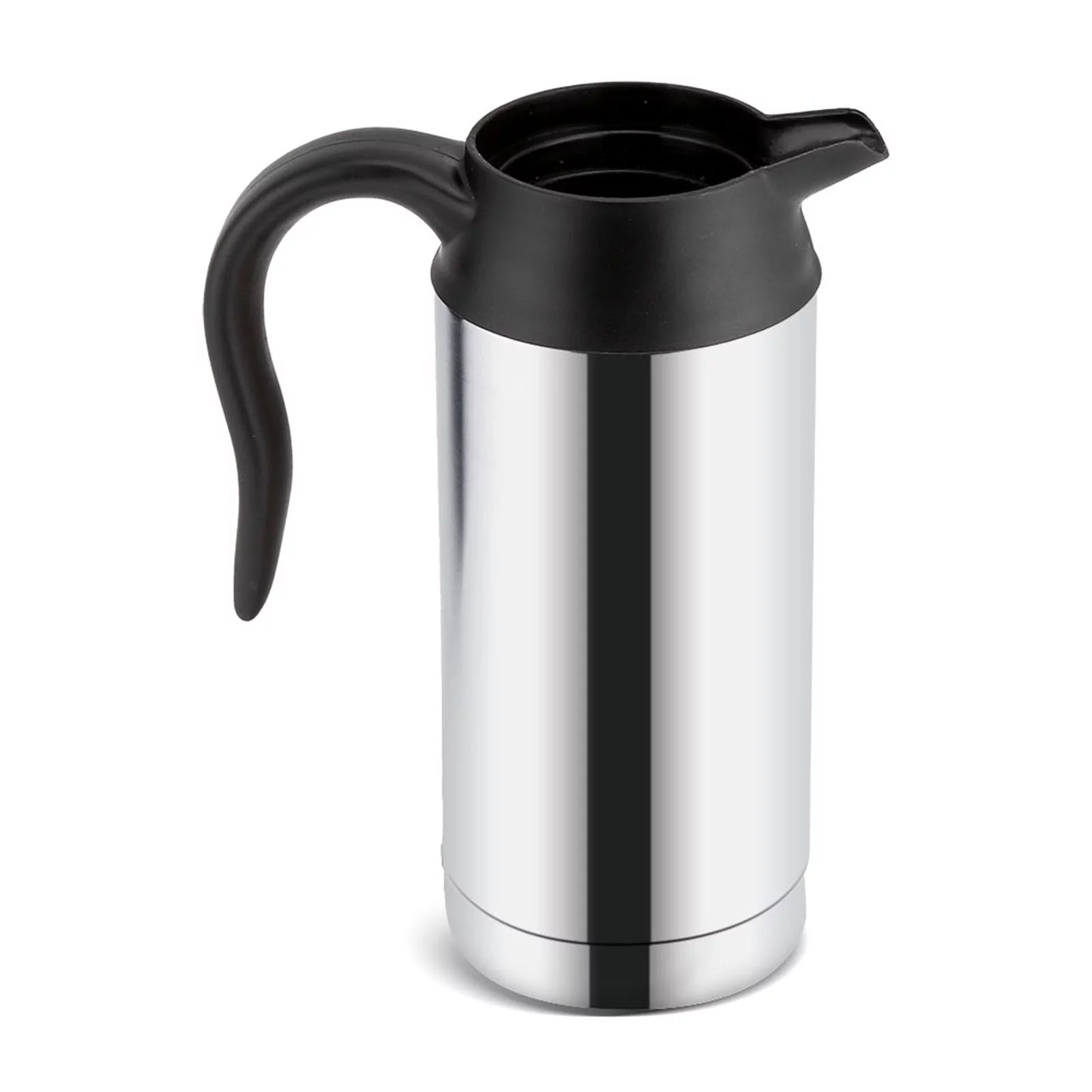 12V 750ml Stainless Steel Electric Car Kettle Heating Cup B5868