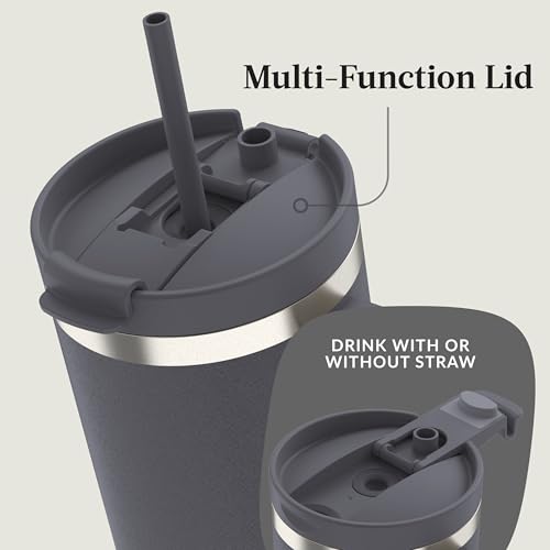 40oz Stainless Steel Vacuum Insulated Tumbler, Leak-Proof, Cold for 29 Hours O99583