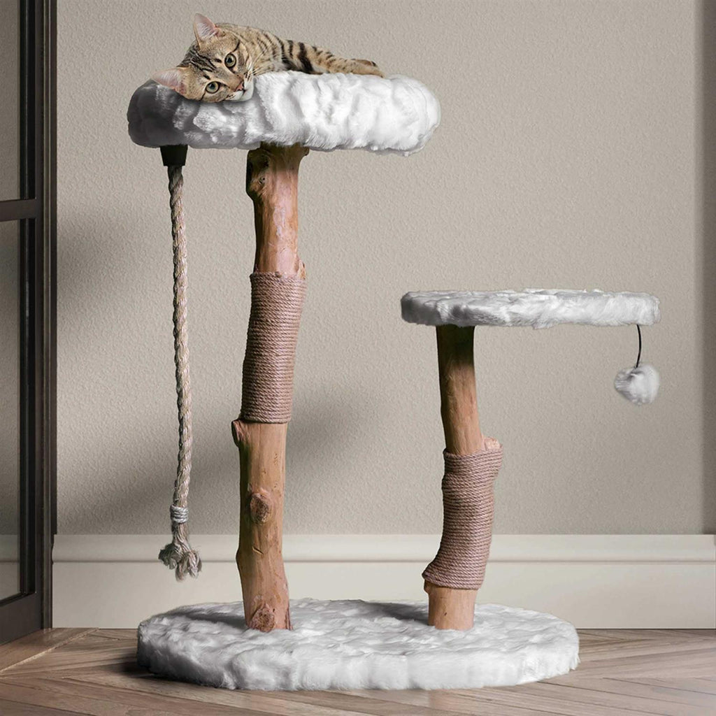 Modern Wooden Cat Tree C1854
