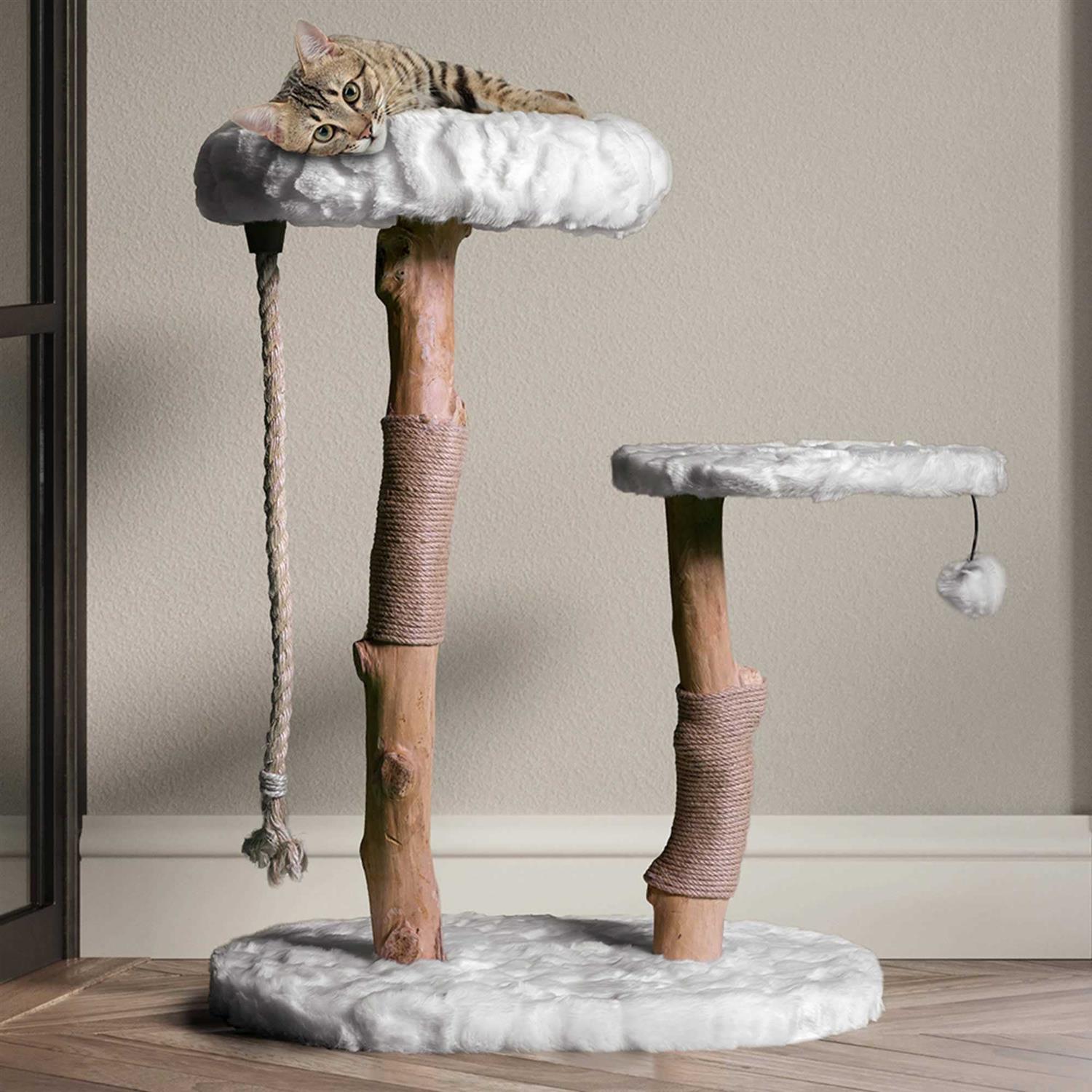 Modern Wooden Cat Tree C1854