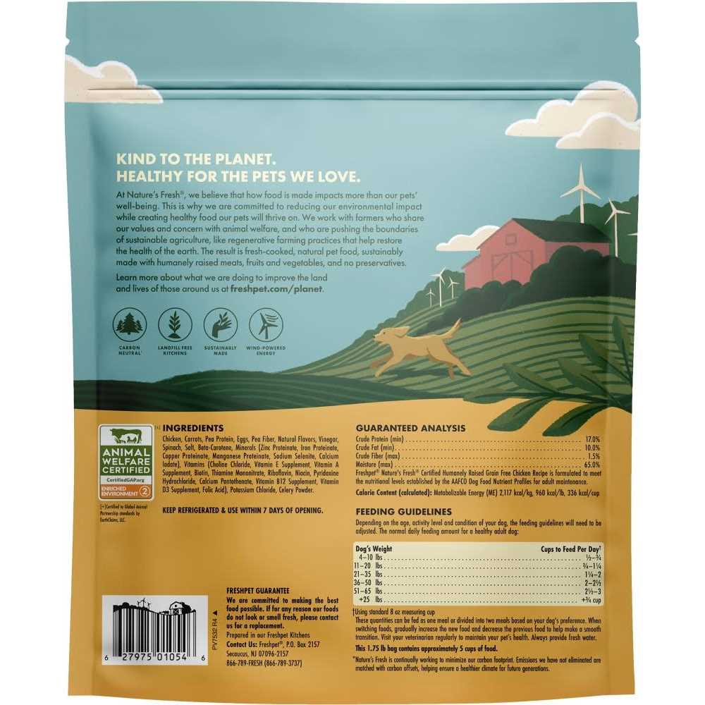 Grain Free Chicken Recipe Dog Food Y51614