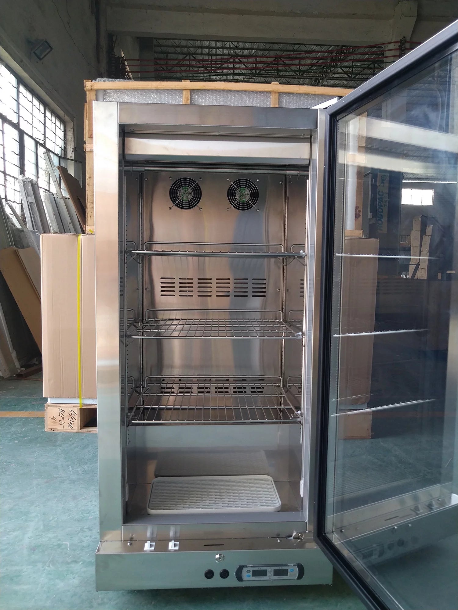 Commercial Dry Aging Beef Fridge Showcase, 268L, 4 Tiers B891