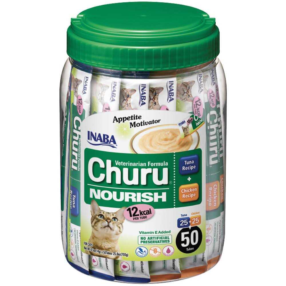 Inaba Veterinarian Formula Churu Nourish Tuna &amp; Chicken 0.5oz - Pet Supplies online store