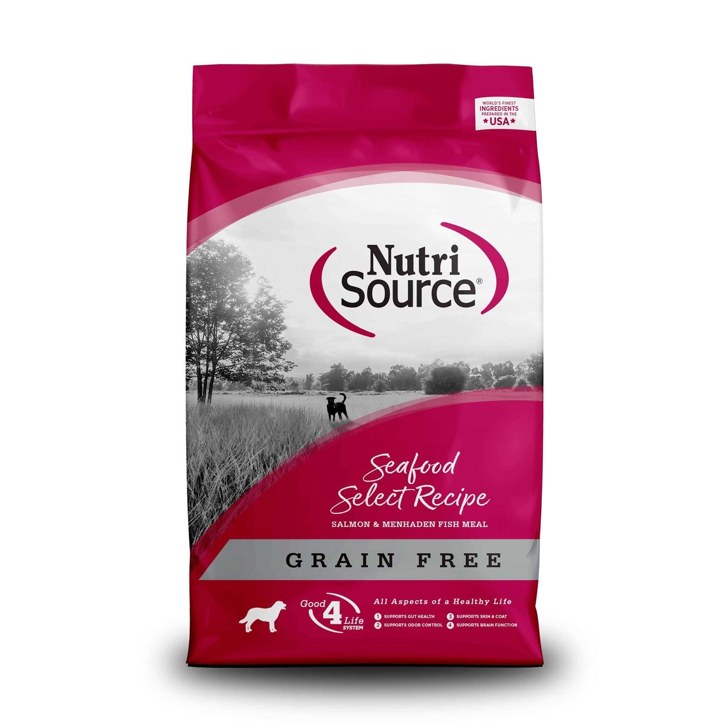 NutriSource Grain-Free Seafood Select Dry Dog Food - Pet Supplies online store