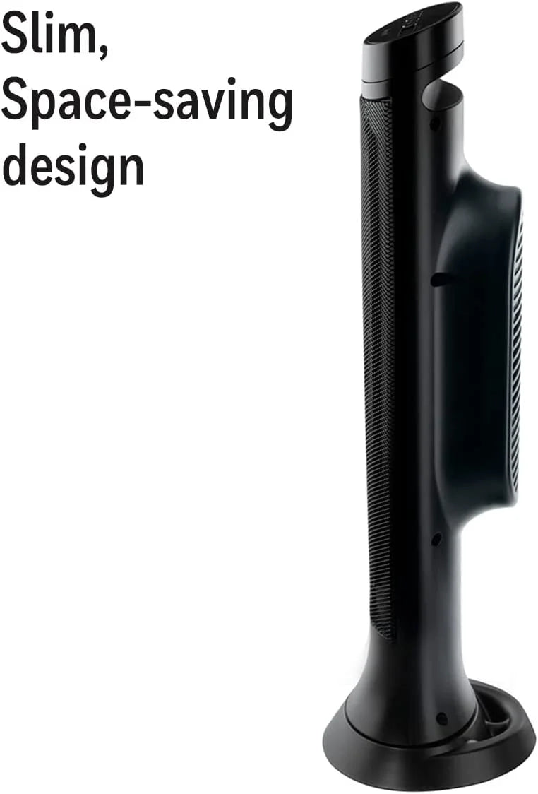 Slim Ceramic Portable Heater, Black O1451
