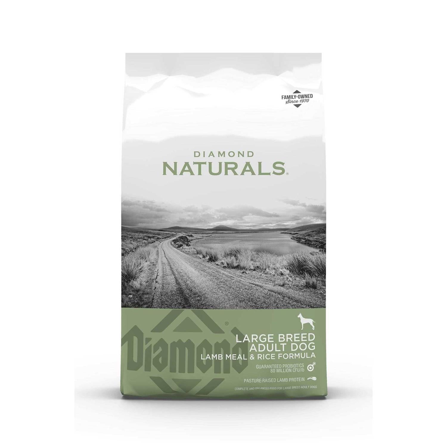 Diamond Naturals Large Breed Adult Lamb &amp; Rice Dry Dog Food - Pet Supplies online store