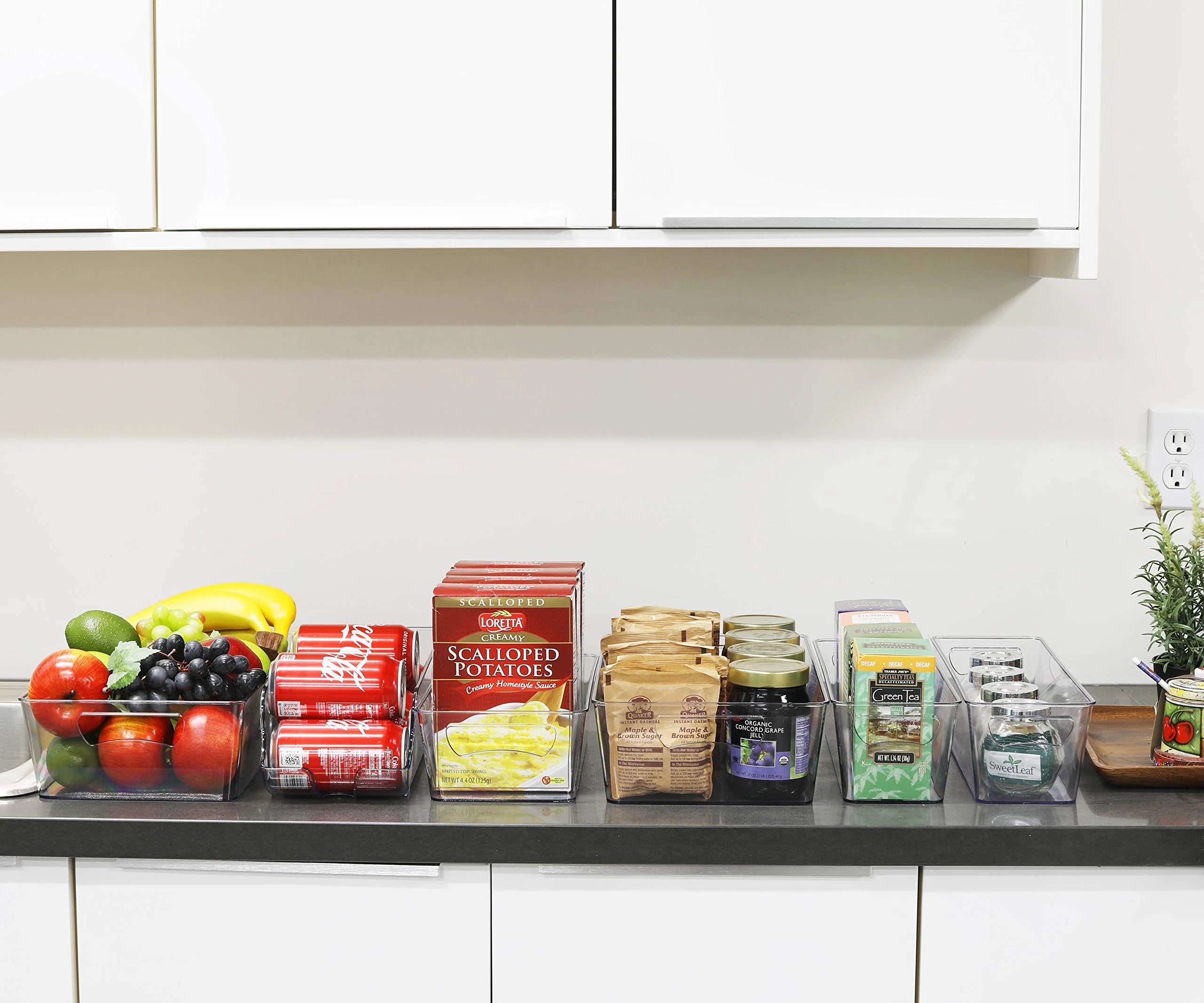 Refrigerator Storage Organizer, Set of 6 U71986