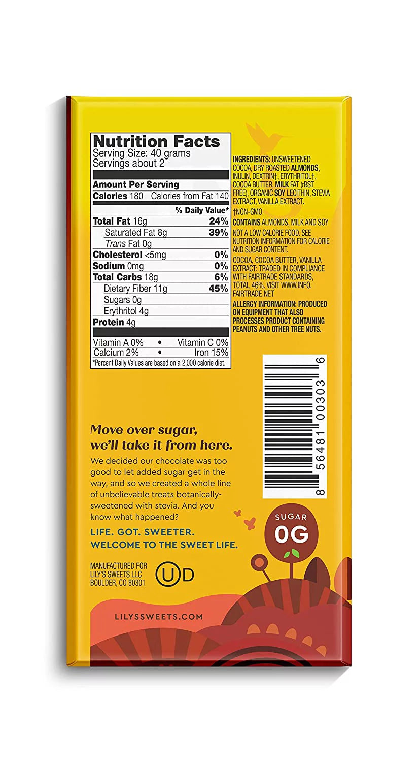 Chocolate Variety 6 Pack, Stevia Sweetened, No Added Sugar, Keto Friendly O7241