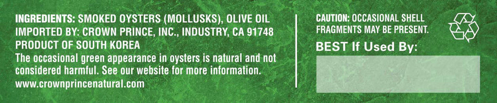Smoked Oysters in Pure Olive Oil, 3-Ounce Cans (Pack of 18) S945218