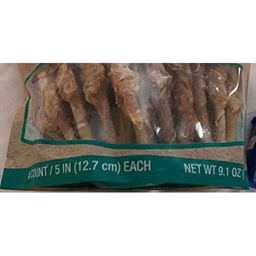 Wrapped Rawhide Sticks Dog Treats Chicken X530335
